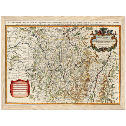 Historical city map  Test product horizontal 3 sizes