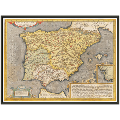 Historical city map  Test product horizontal 3 sizes