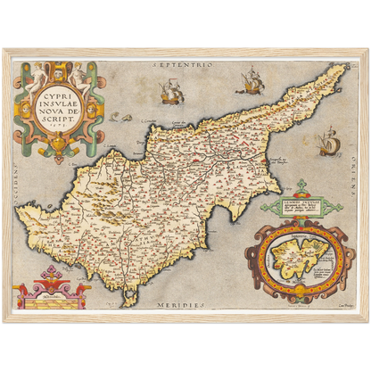 Historical city map  Test product horizontal 3 sizes