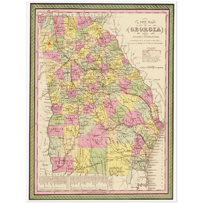Historical city map  Test product horizontal 3 sizes