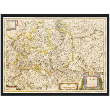 Historical city map  Test product horizontal 3 sizes