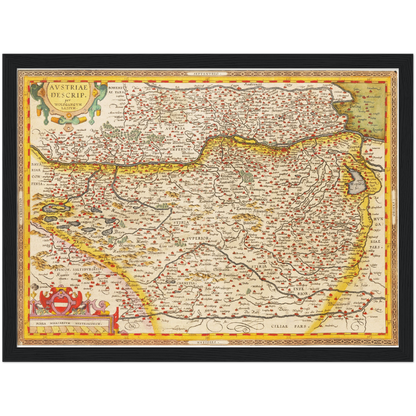 Historical city map  Test product horizontal 3 sizes