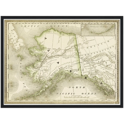 Historical city map  Test product horizontal 3 sizes