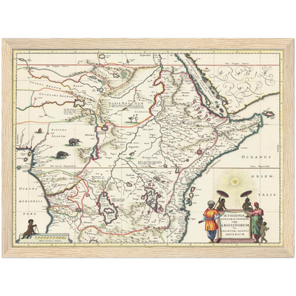 Historical city map  Test product horizontal 3 sizes