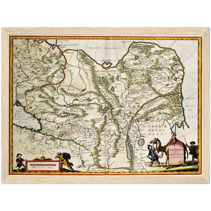 Historical city map  Test product horizontal 3 sizes