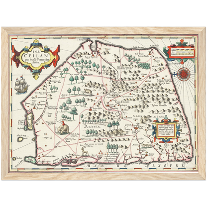 Historical city map  Test product horizontal 3 sizes