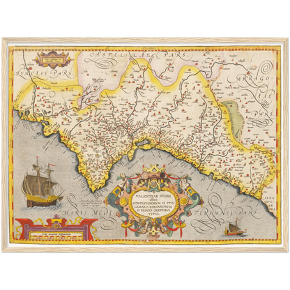 Historical city map  Test product horizontal 3 sizes