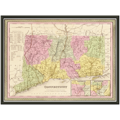 Historical city map  Test product horizontal 3 sizes