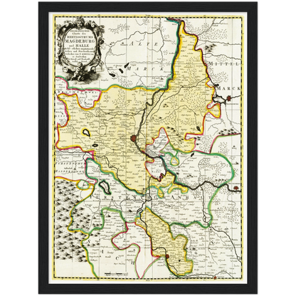 Magdeburg um 1725