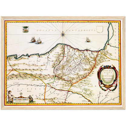 Historical city map  Test product horizontal 3 sizes