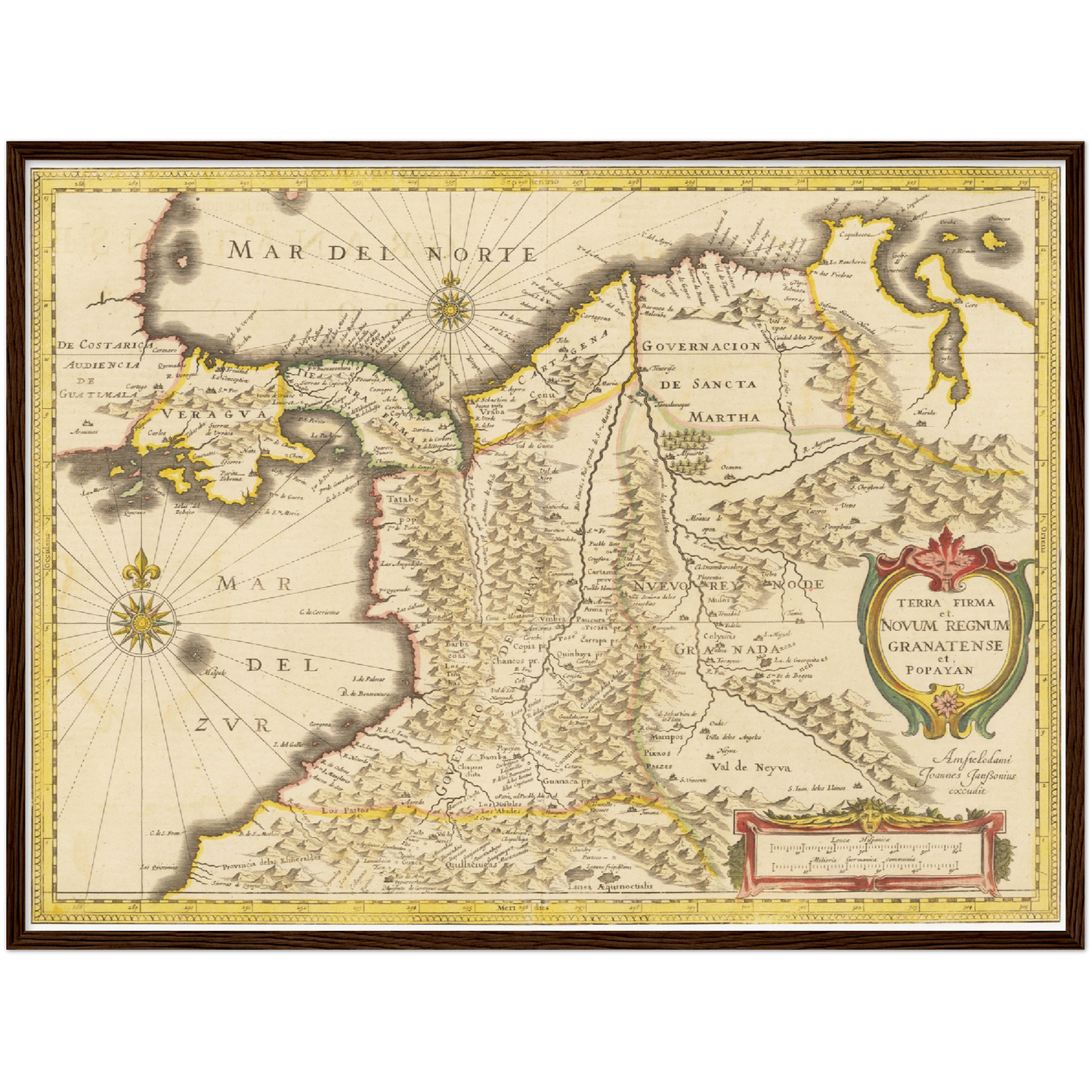 Kolumbien um 1638