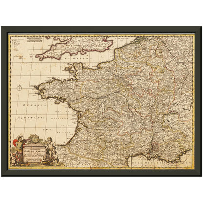 Historical city map  Test product horizontal 3 sizes