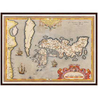 Historical city map  Test product horizontal 3 sizes
