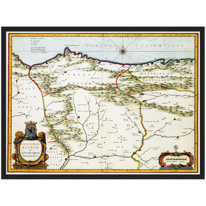 Historical city map  Test product horizontal 3 sizes