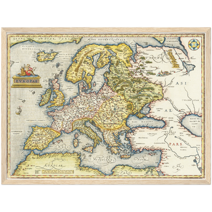 Historical city map  Test product horizontal 3 sizes