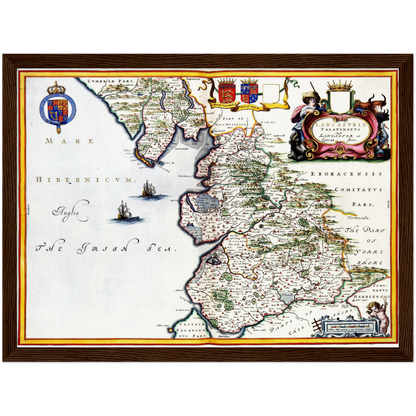 Lancashire um 1646