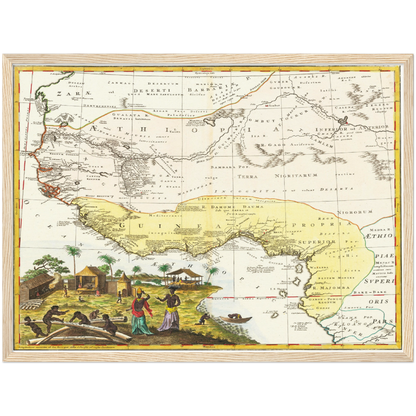 Historical city map  Test product horizontal 3 sizes