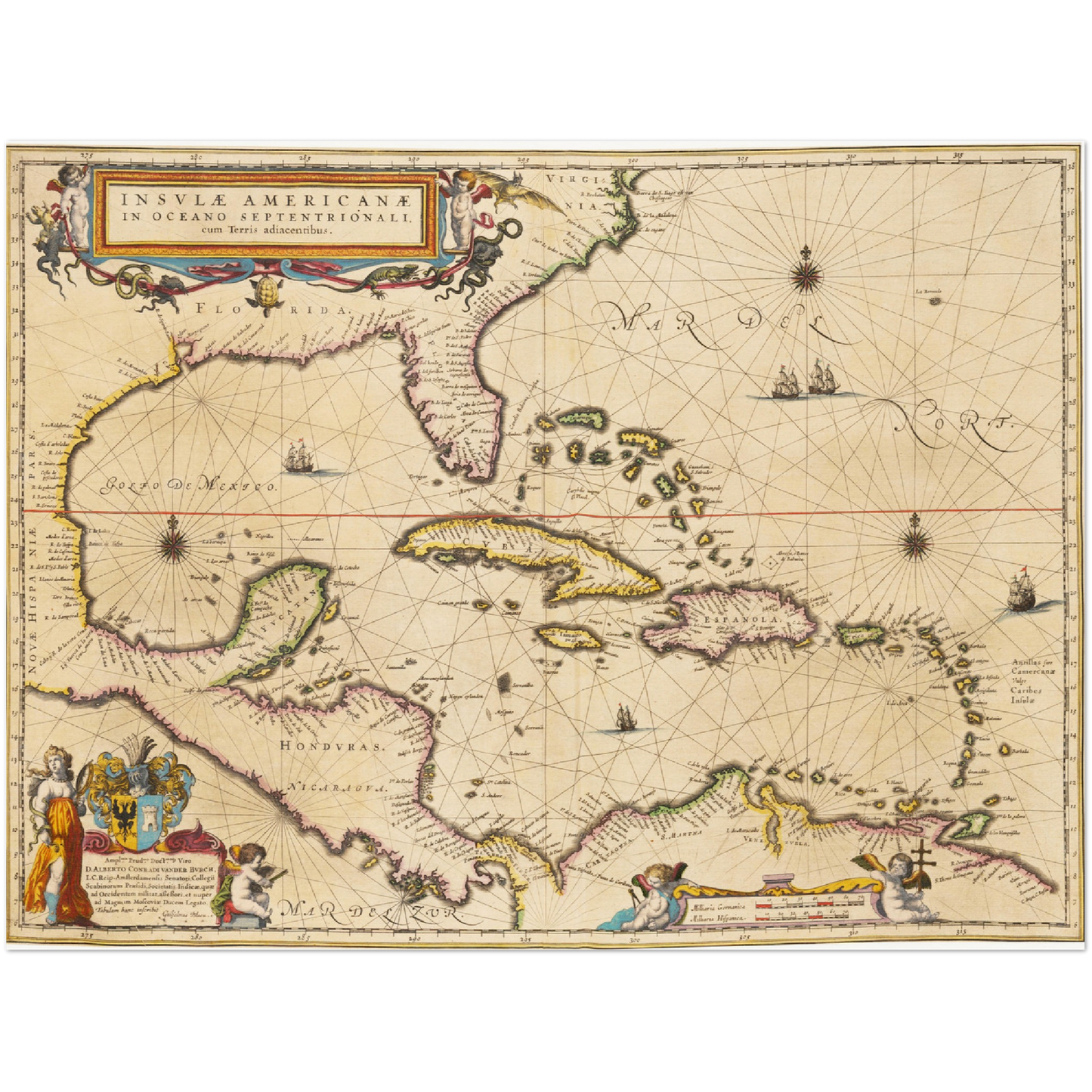 Historical city map  Test product horizontal 3 sizes