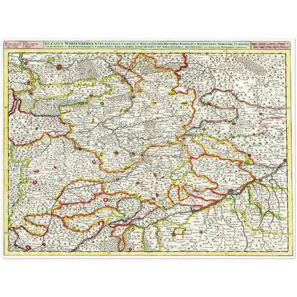 Württemberg um 1680