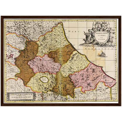 Historical city map  Test product horizontal 3 sizes