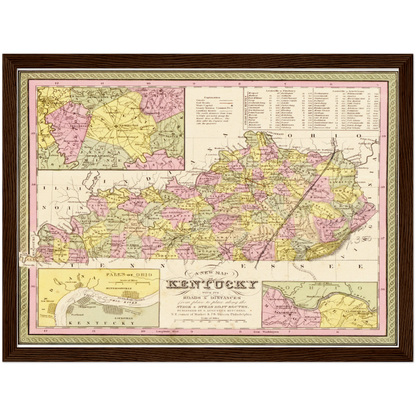 Historical city map  Test product horizontal 3 sizes