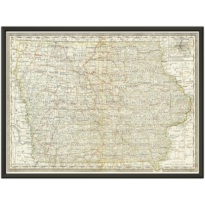 Historical city map  Test product horizontal 3 sizes