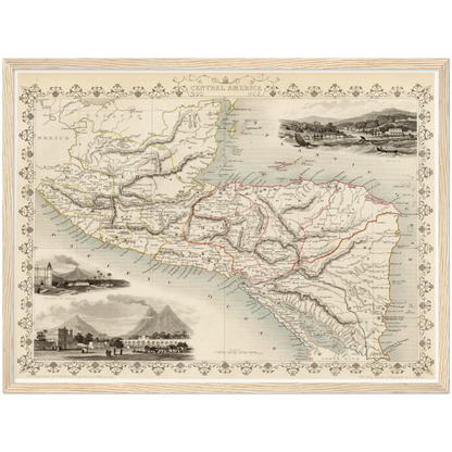 Mittelamerika um 1850