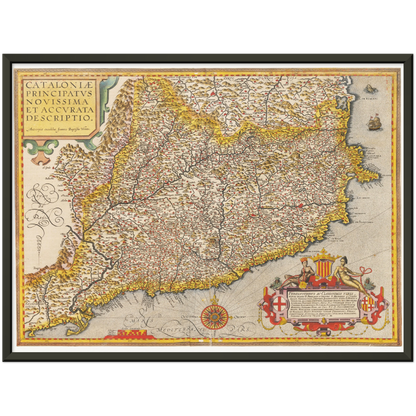 Historical city map  Test product horizontal 3 sizes
