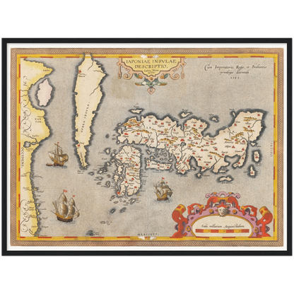 Historical city map  Test product horizontal 3 sizes