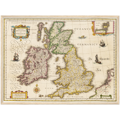 Historical city map  Test product horizontal 3 sizes