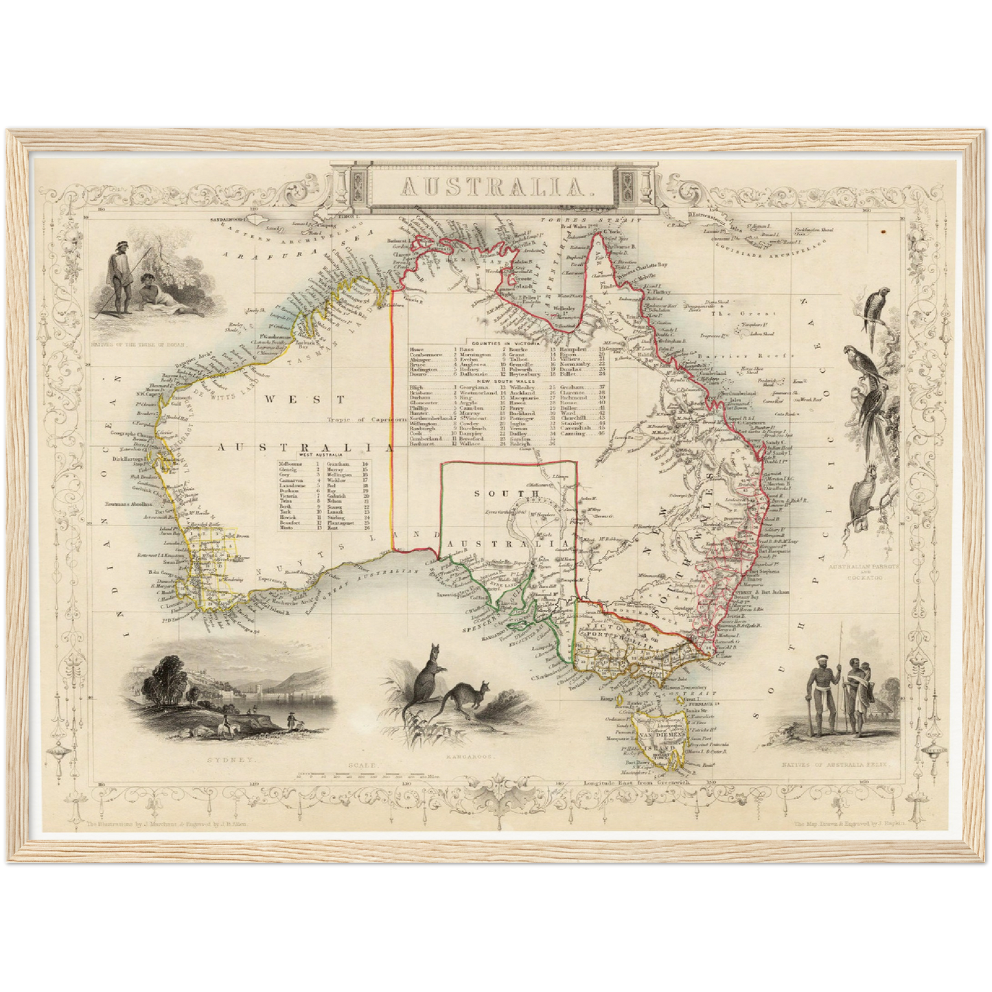 Australien um 1850