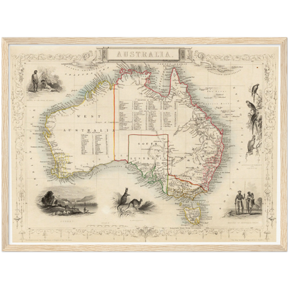 Australien um 1850