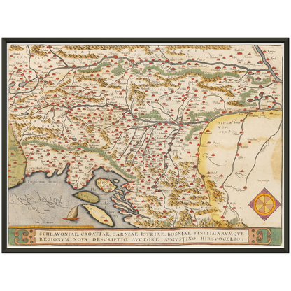 Kroatien um 1609