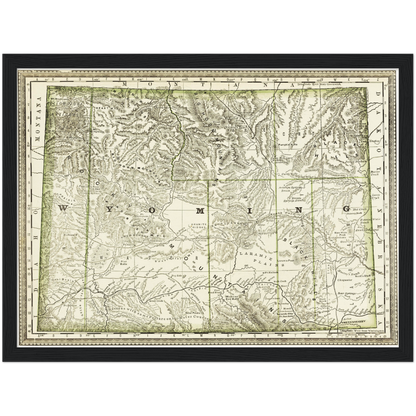 Historical city map  Test product horizontal 3 sizes