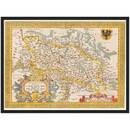 Historical city map  Test product horizontal 3 sizes