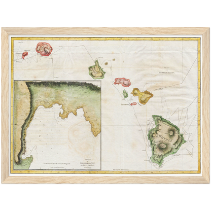 Historical city map  Test product horizontal 3 sizes