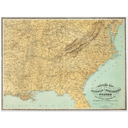 Historical city map  Test product horizontal 3 sizes