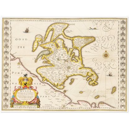 Insel Rügen um 1635
