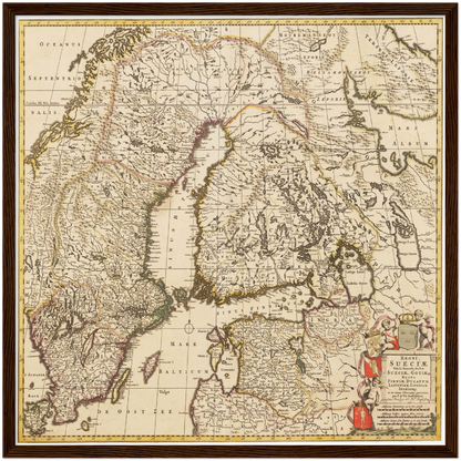 Historical city map  Test product horizontal 3 sizes