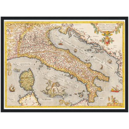 Historical city map  Test product horizontal 3 sizes