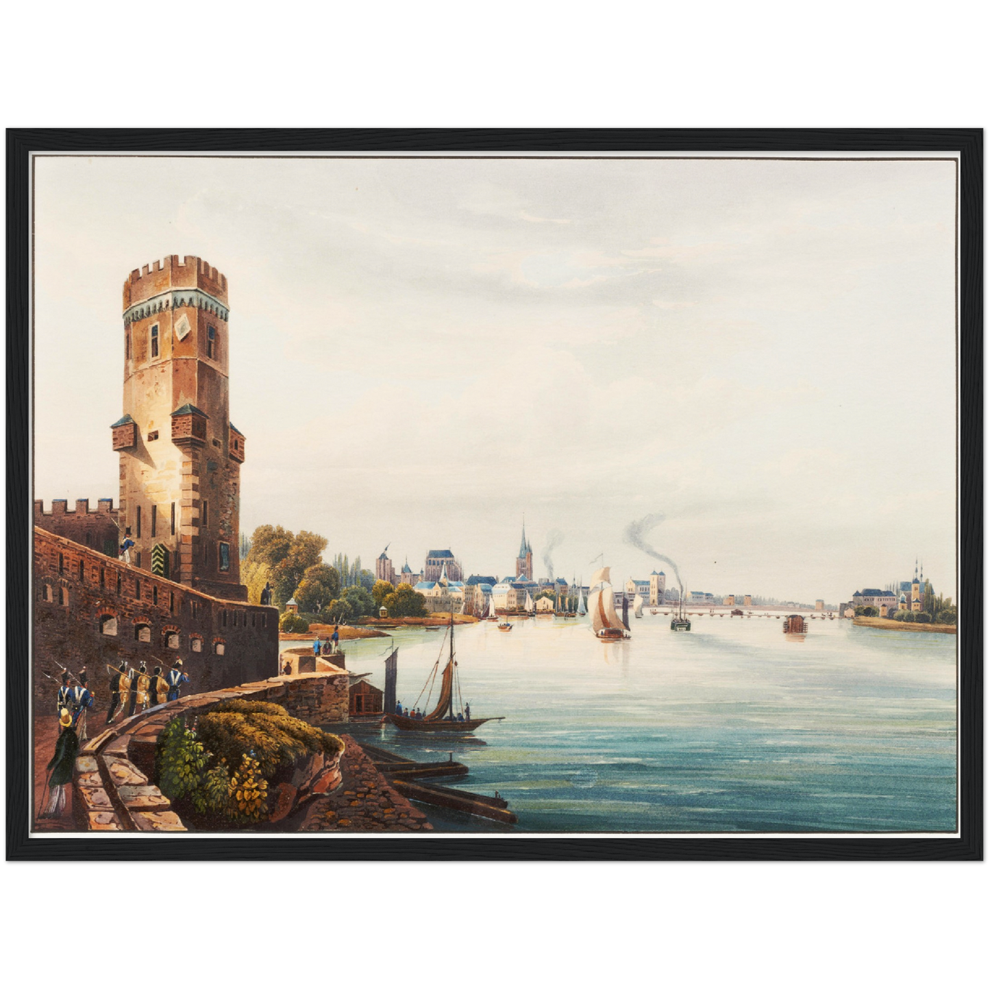 Historische Ansicht Köln um 1800