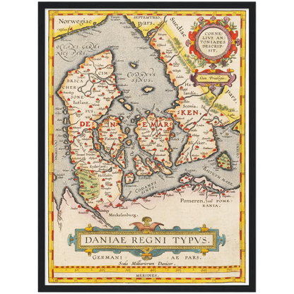 Historical city map  Test product horizontal 3 sizes