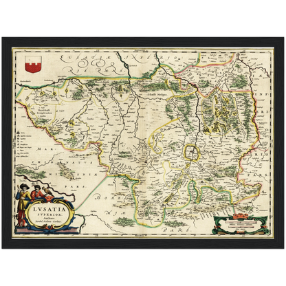 Historical city map  Test product horizontal 3 sizes