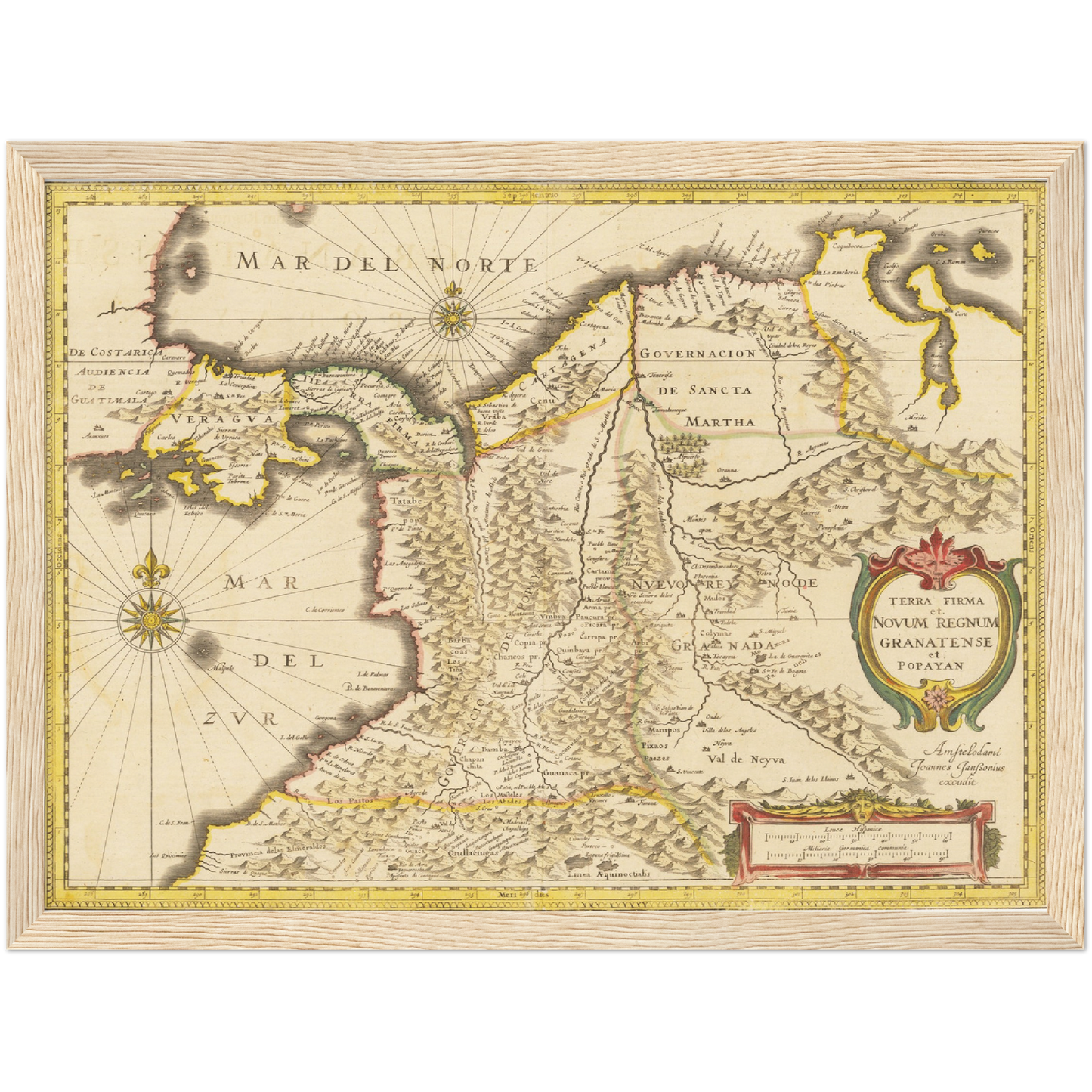 Kolumbien um 1638