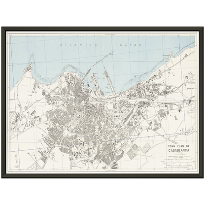 Historical city map  Test product horizontal 3 sizes