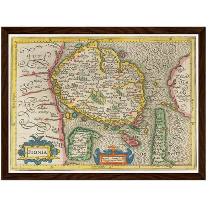 Insel Fünen um 1609