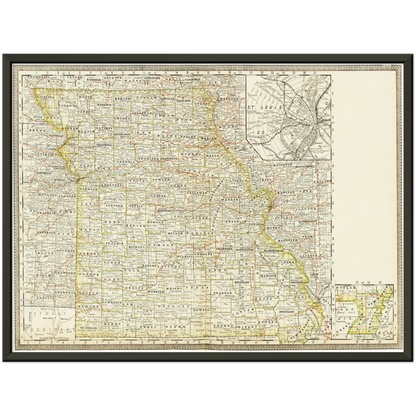 Historical city map  Test product horizontal 3 sizes