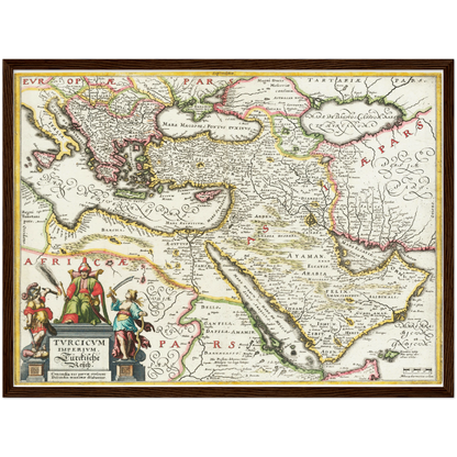 Historical city map  Test product horizontal 3 sizes