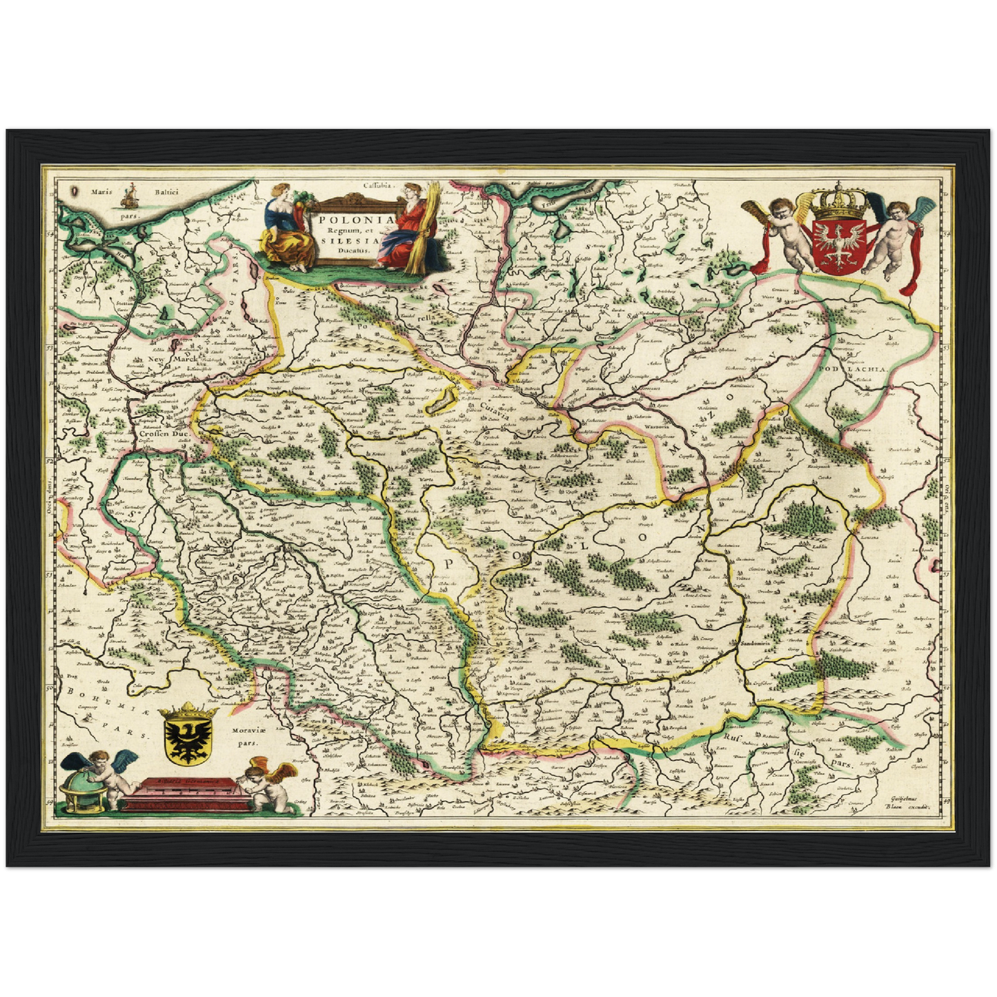 Historical city map  Test product horizontal 3 sizes