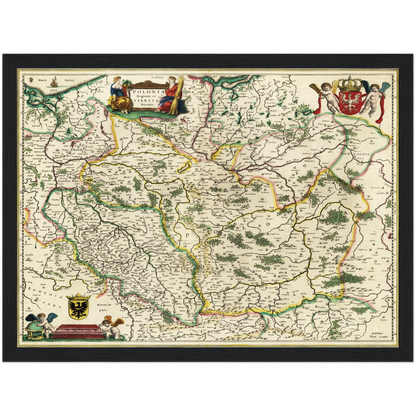 Historical city map  Test product horizontal 3 sizes